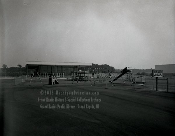 Cascade Drive-In Theatre - From Grand Rapids Library (newer photo)